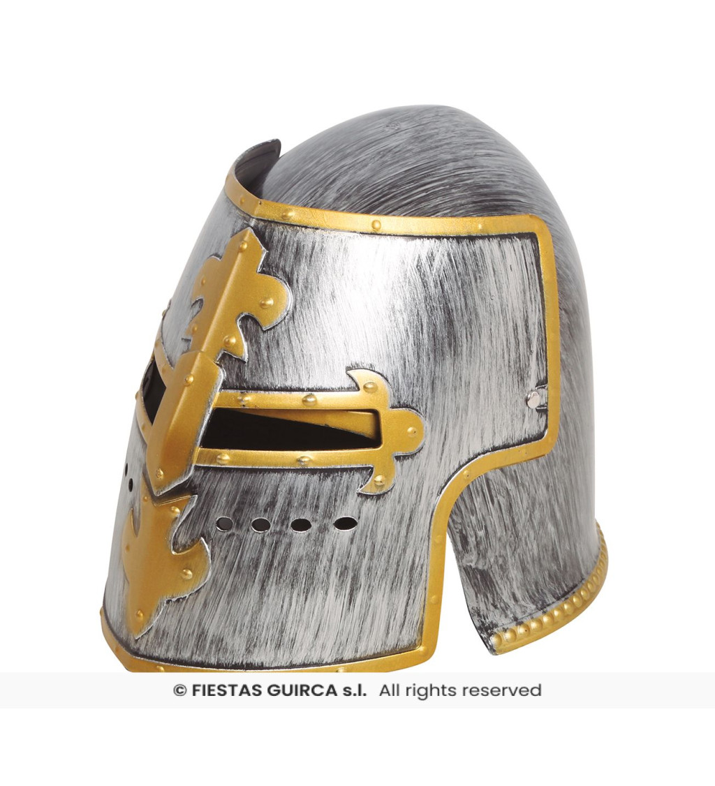 Középkori lovagi sisak