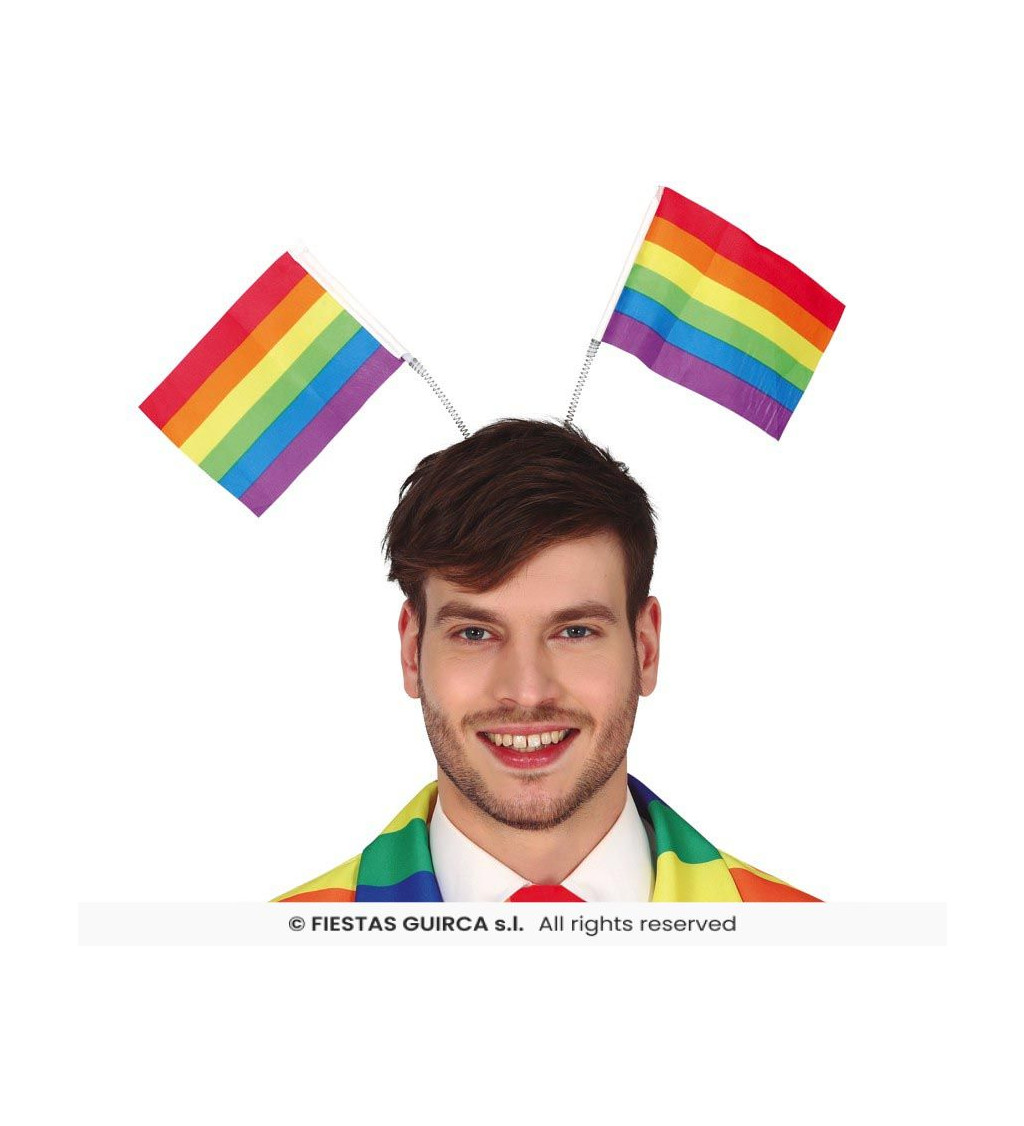 fejpánt - szivárvány zászlók