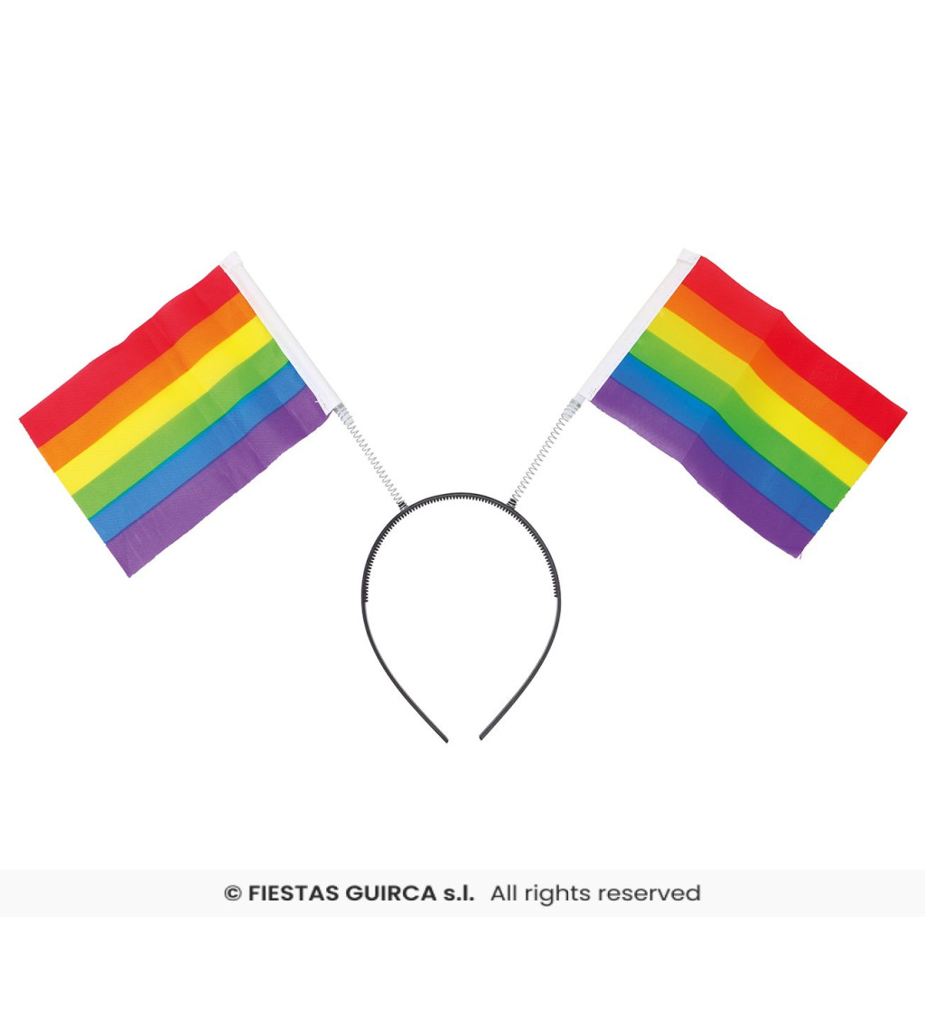 fejpánt - szivárvány zászlók