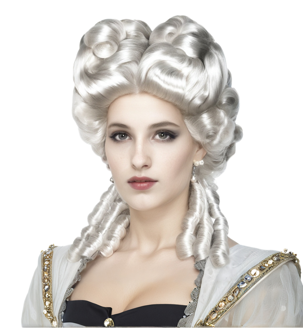 Női paróka – barokk királynő