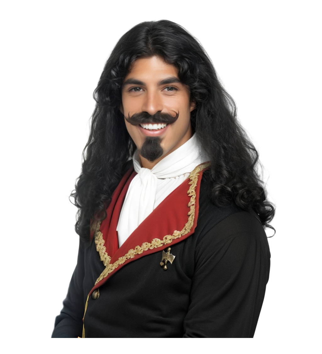 Férfi paróka – muskétás