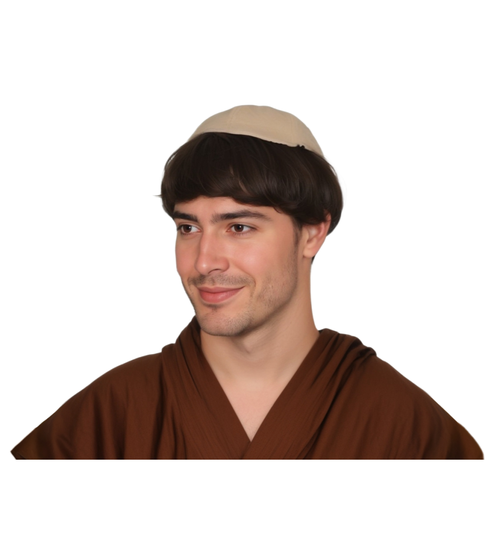 Férfi paróka – szerzetes