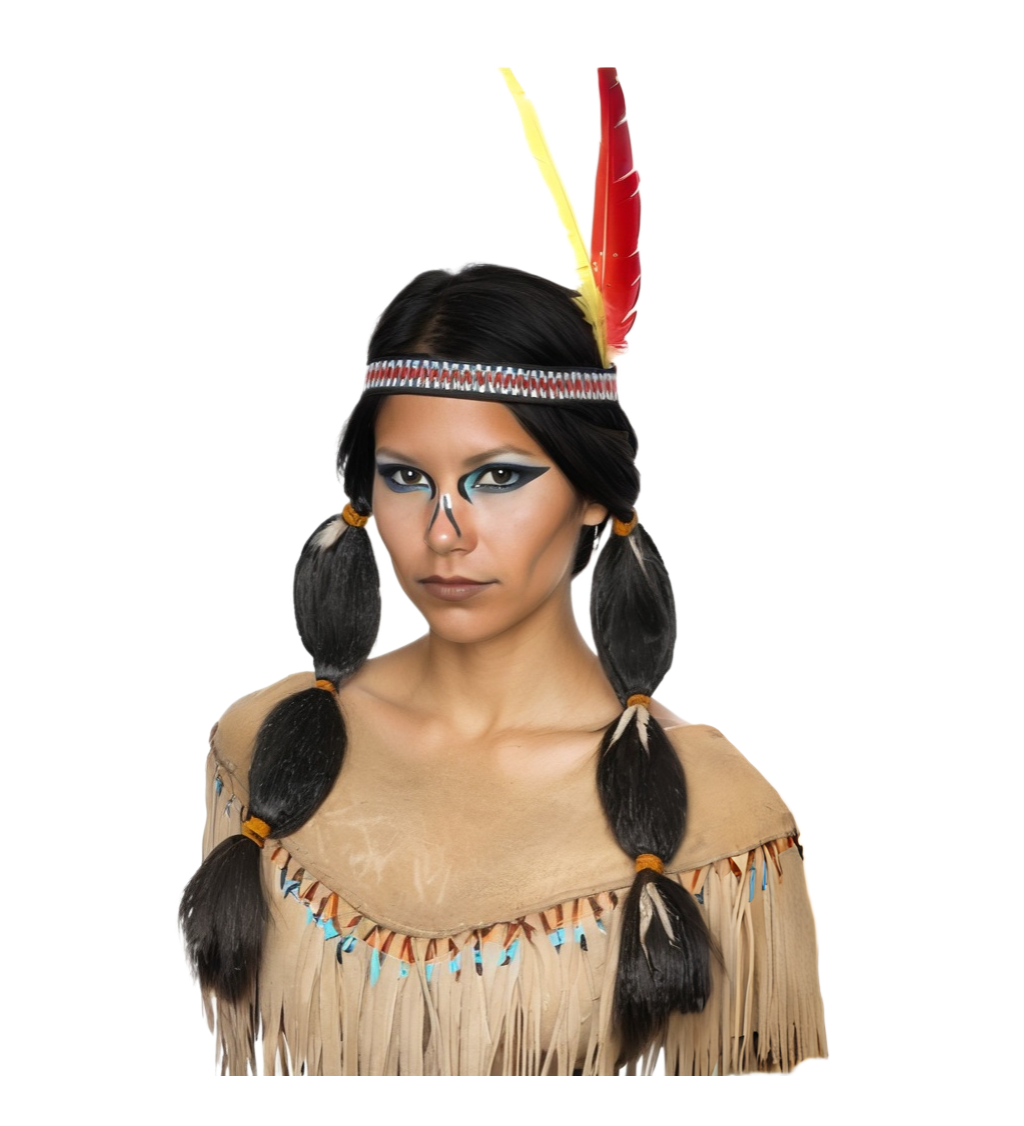 Női paróka – indiánnő