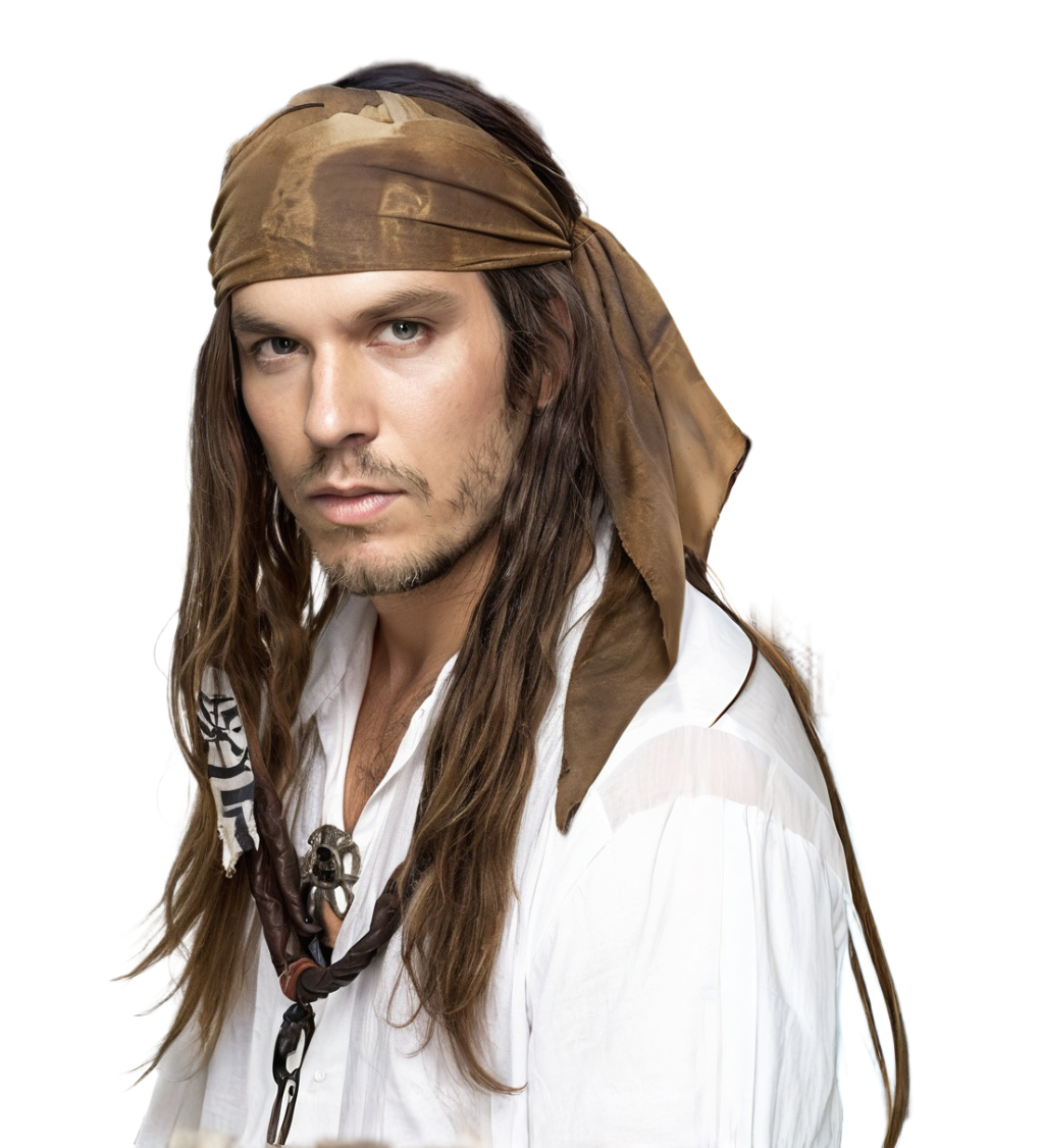 Férfi paróka – kalóz