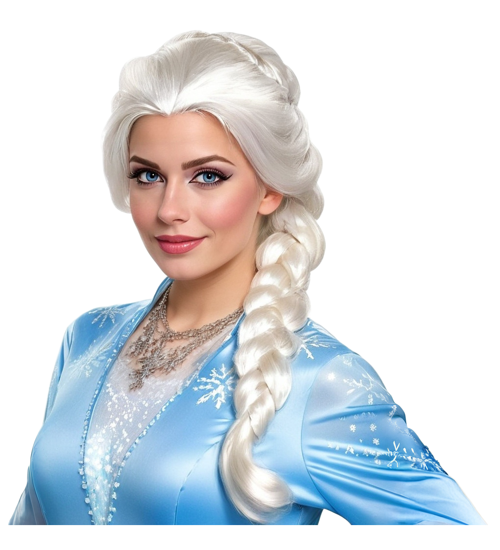 Női paróka – hókirálynő