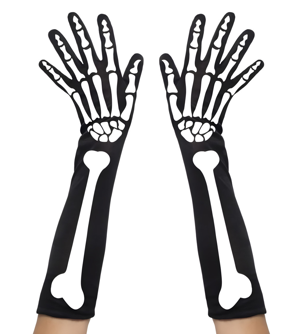 Hosszú kesztyű – csontváz