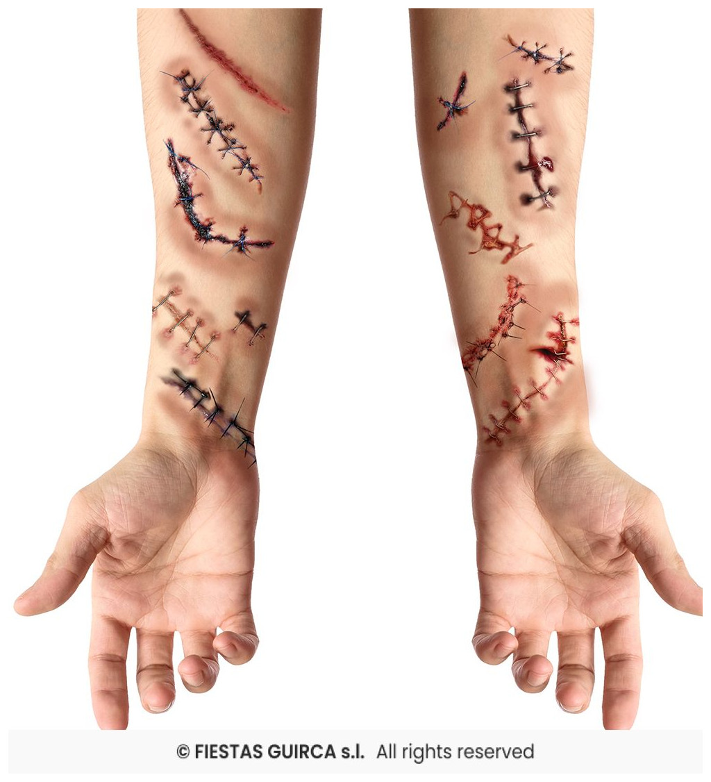 Tetoválás szett – hegek