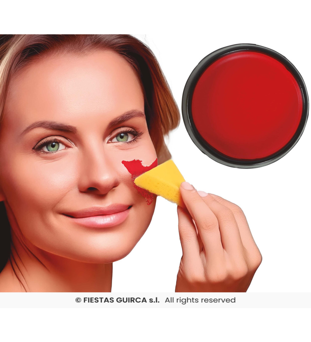 Smink szivaccsal – piros