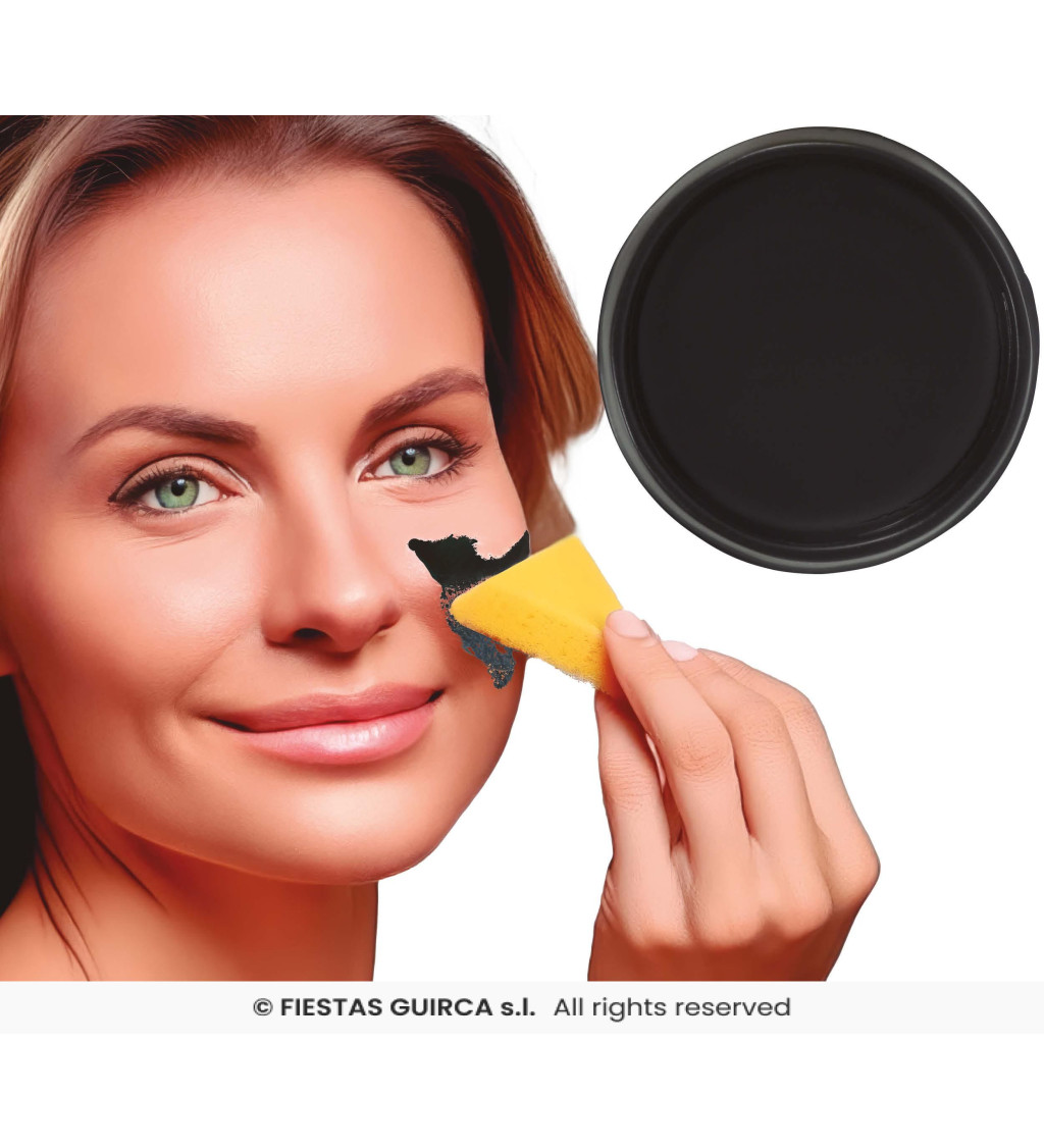 Smink szivaccsal – fekete