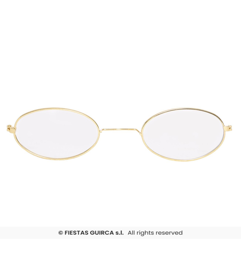 Aranyszínű szemüveg