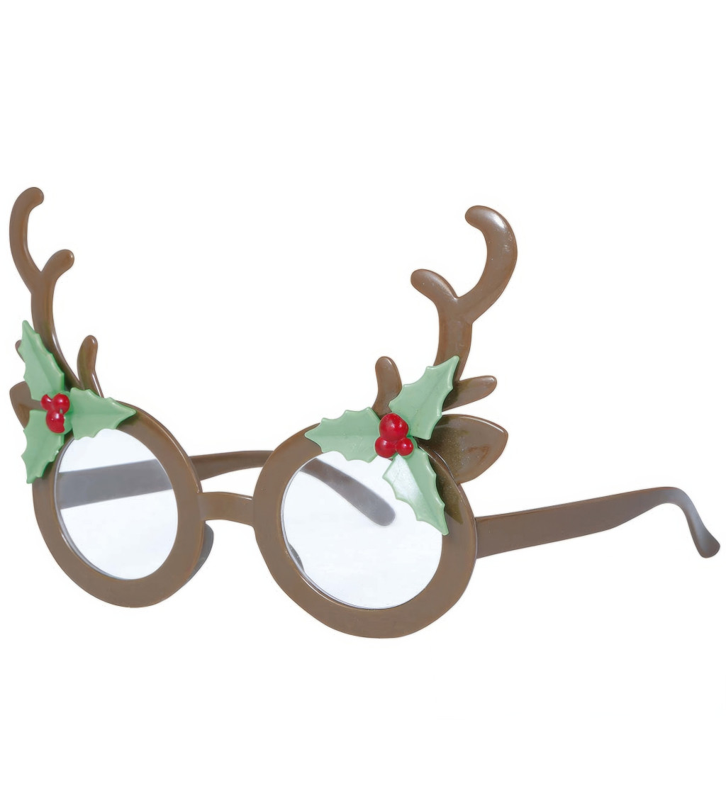 Szarvas és fagyöngy szemüveg