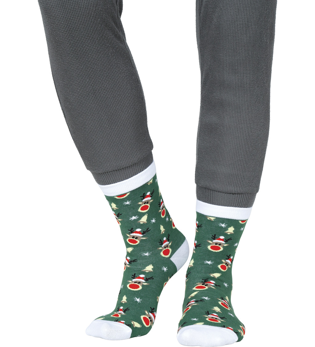 Karácsonyi zokni – Rénszarvasok