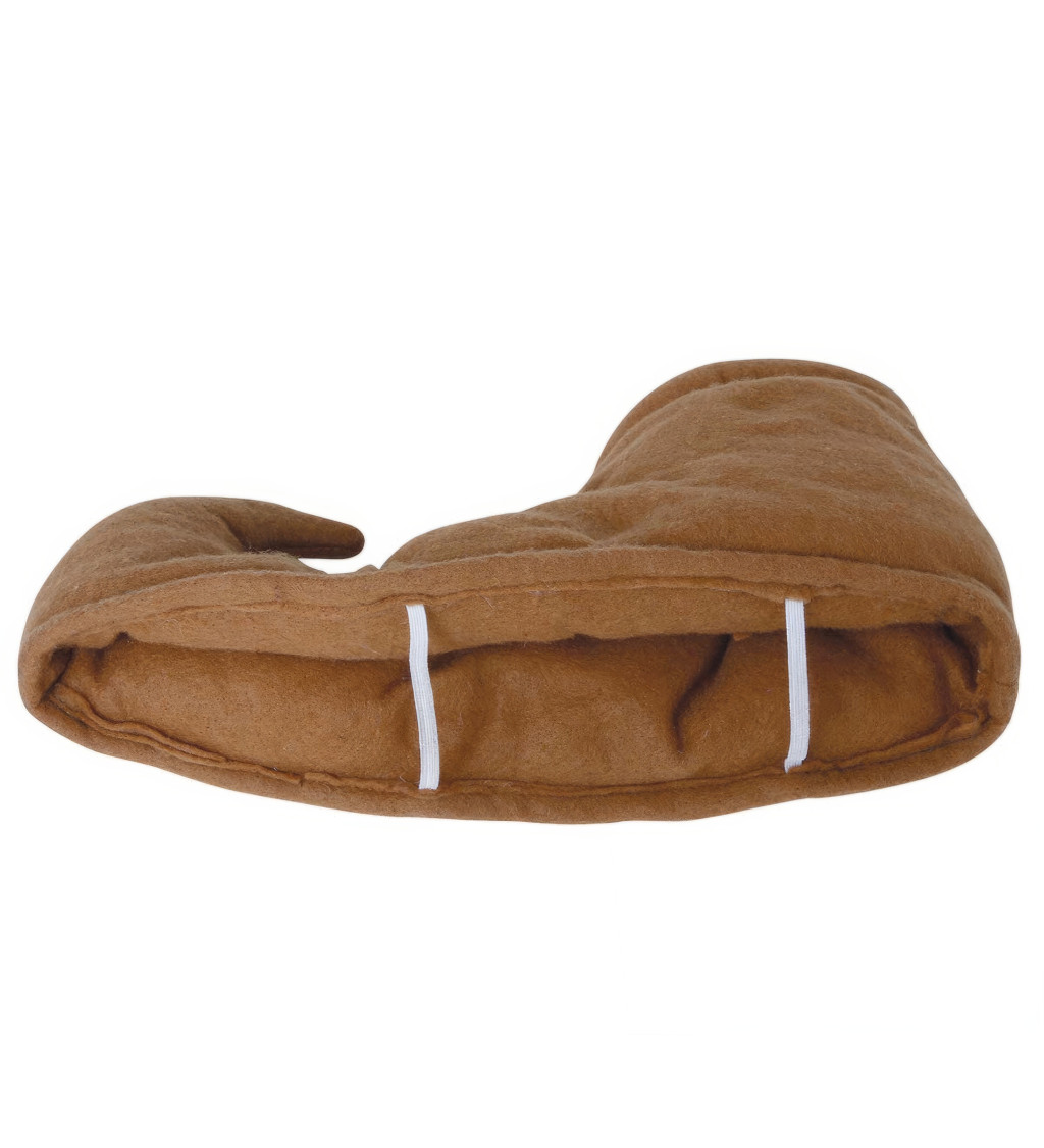 Barna gyermek manó cipő