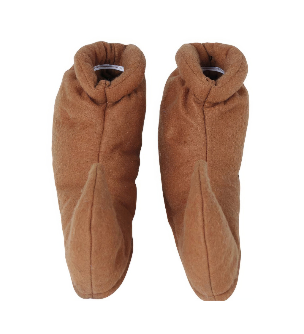 Barna gyermek manó cipő