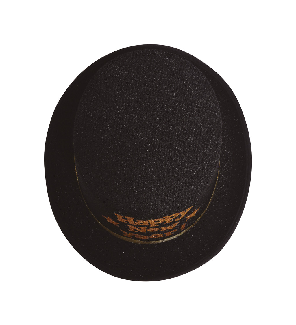 „Happy New Year” fekete cilinder