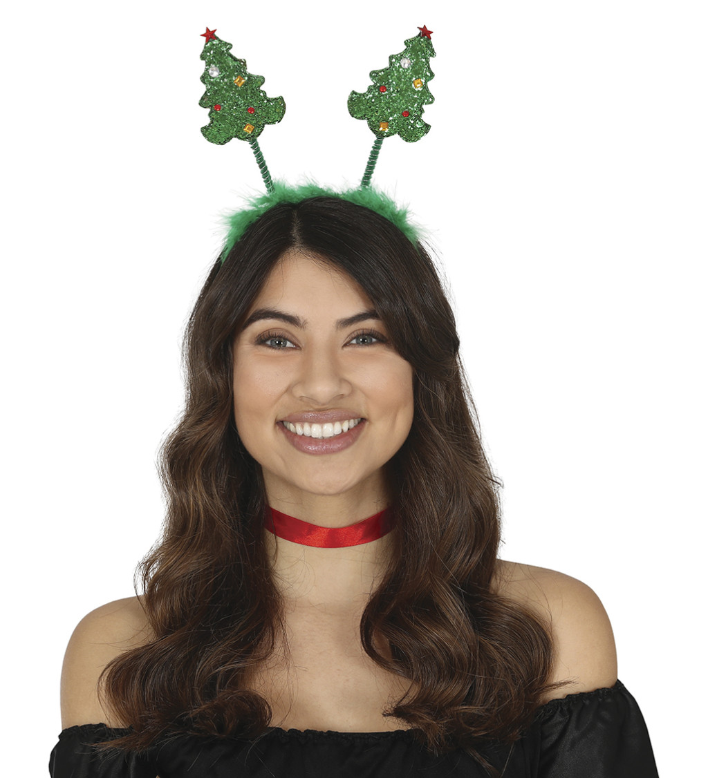 Karácsonyfás fejpánt