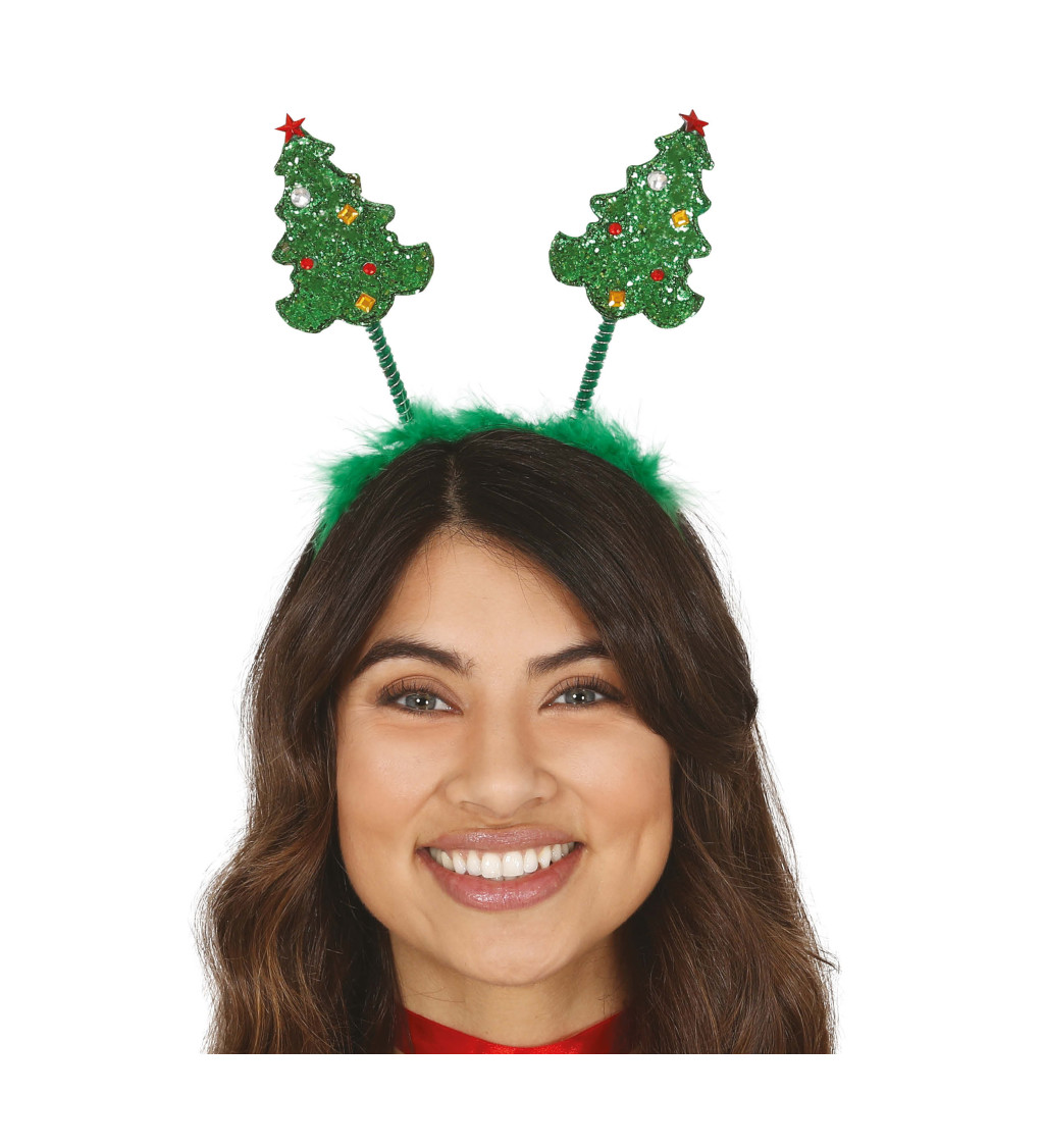 Karácsonyfás fejpánt