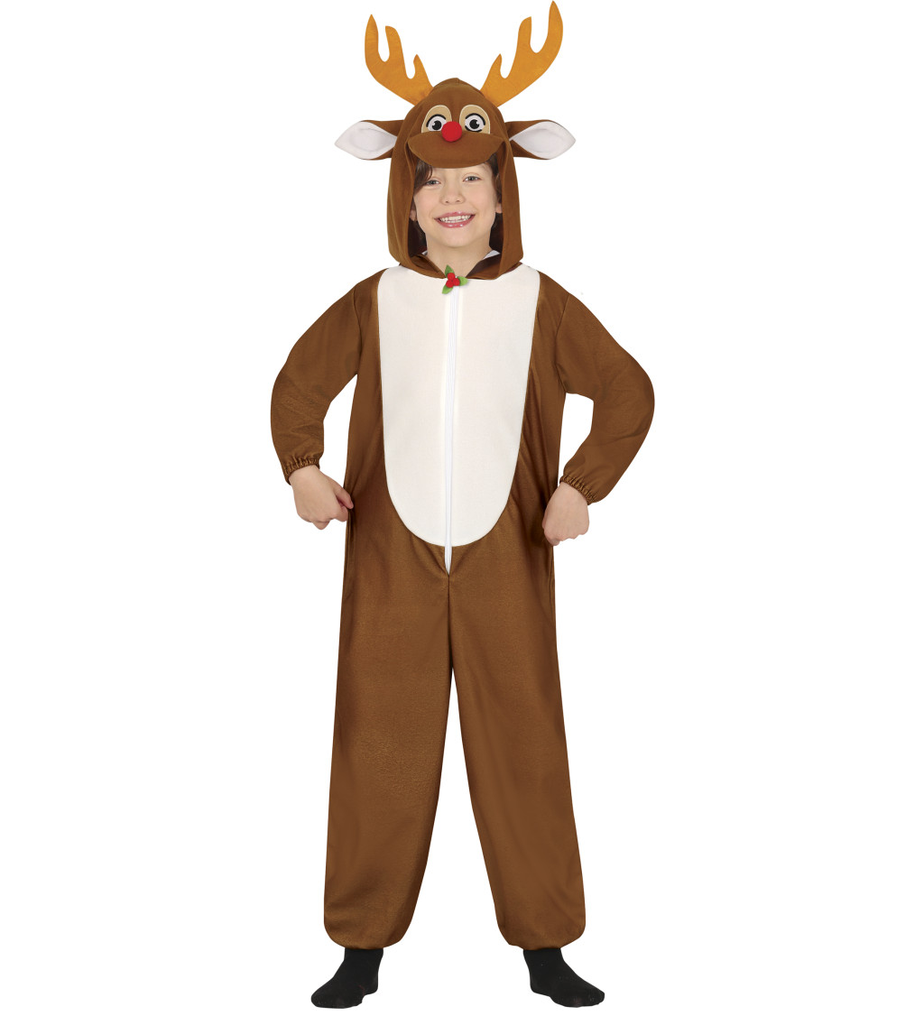 Gyermek jelmez – Rénszarvas overál