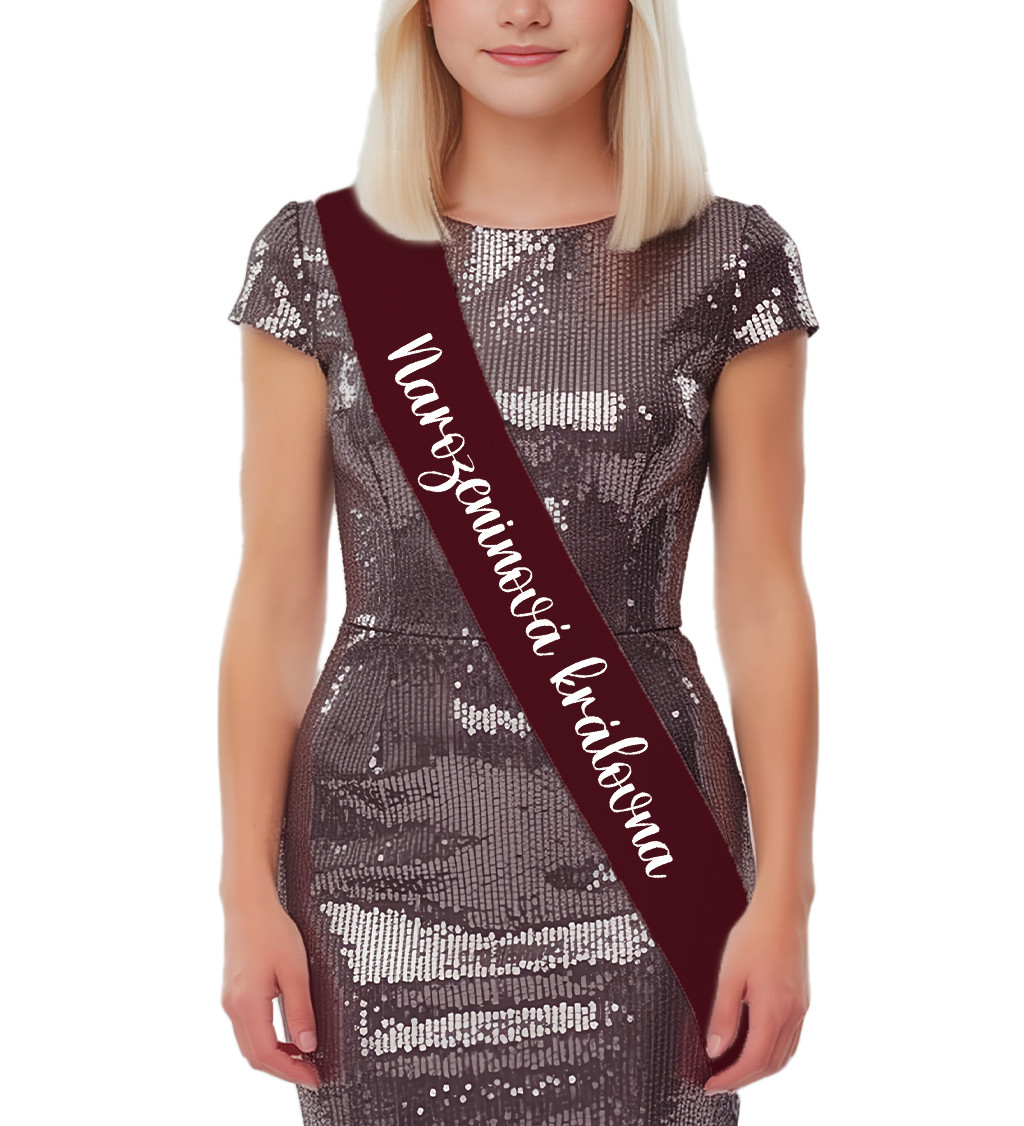 Szalag - Birthday Queen