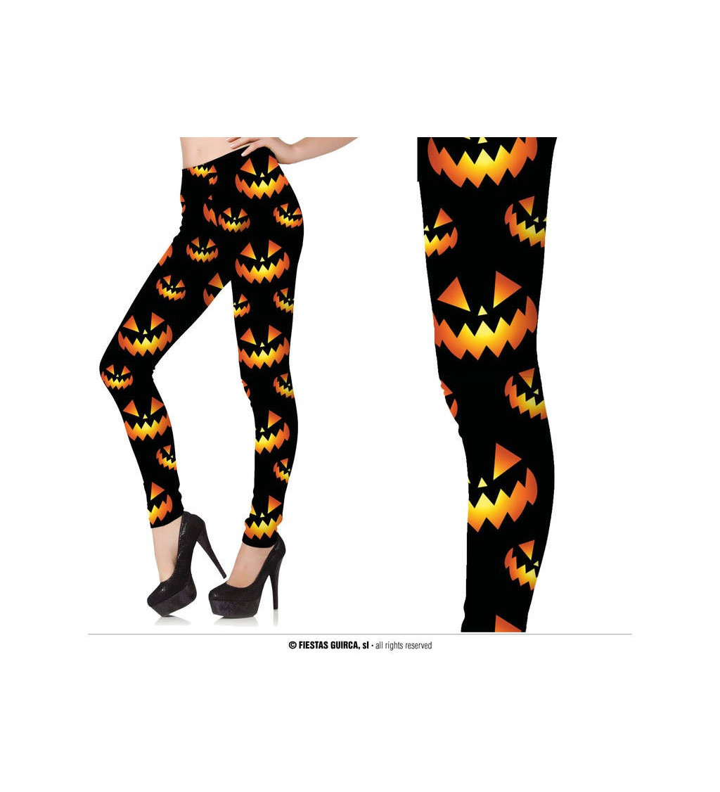Tök mintás leggings, M méret
