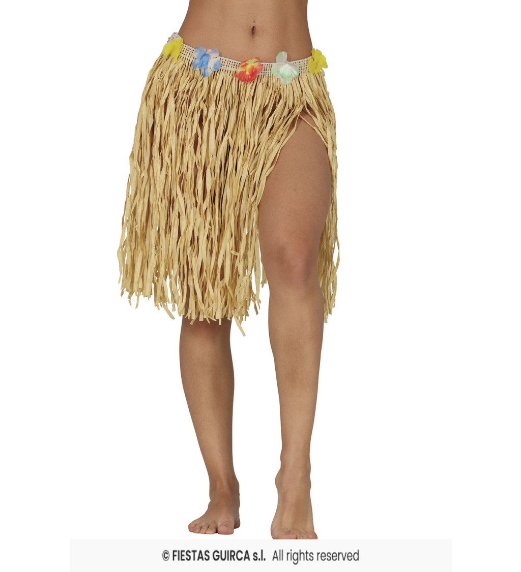 Hawaii szalmaszoknya – 40 cm