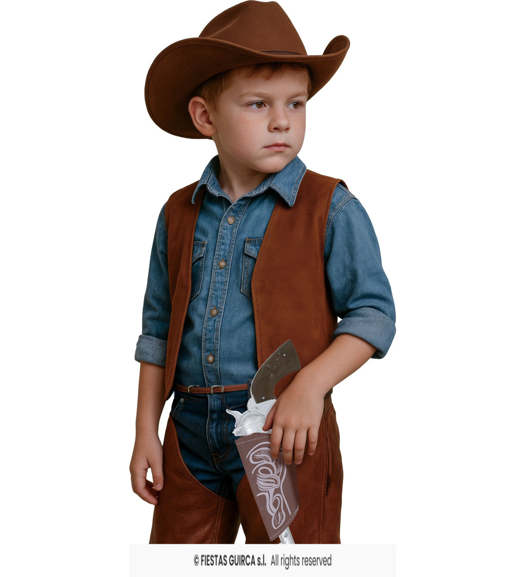 Gyerek cowboy pisztoly tokkal