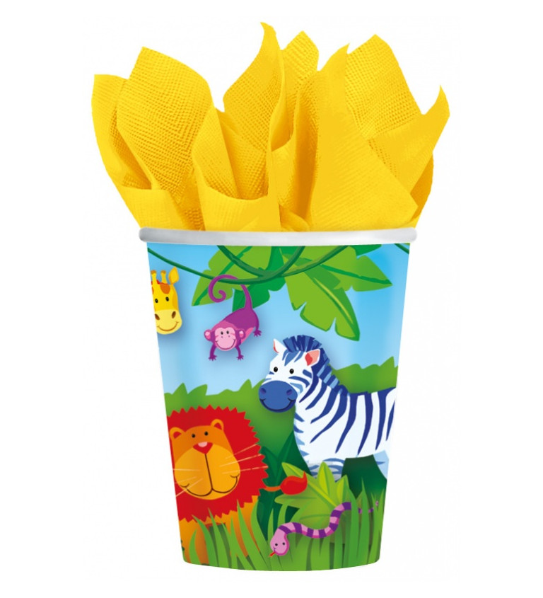 Cup Animals - 8 db