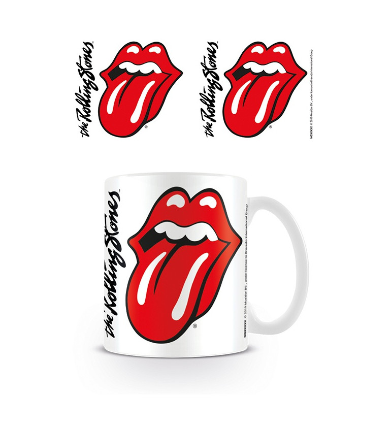 The Rolling Stones Lips kerámia bögre