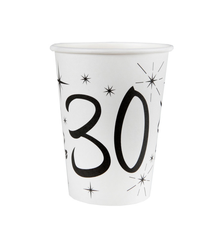 Fekete-fehér pohár - 30