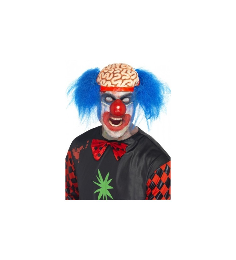 Halloween maszk Scalped Clown