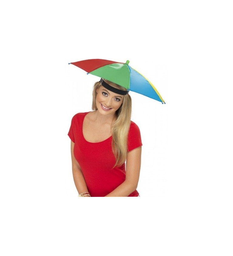 Fejre csatolható esernyő