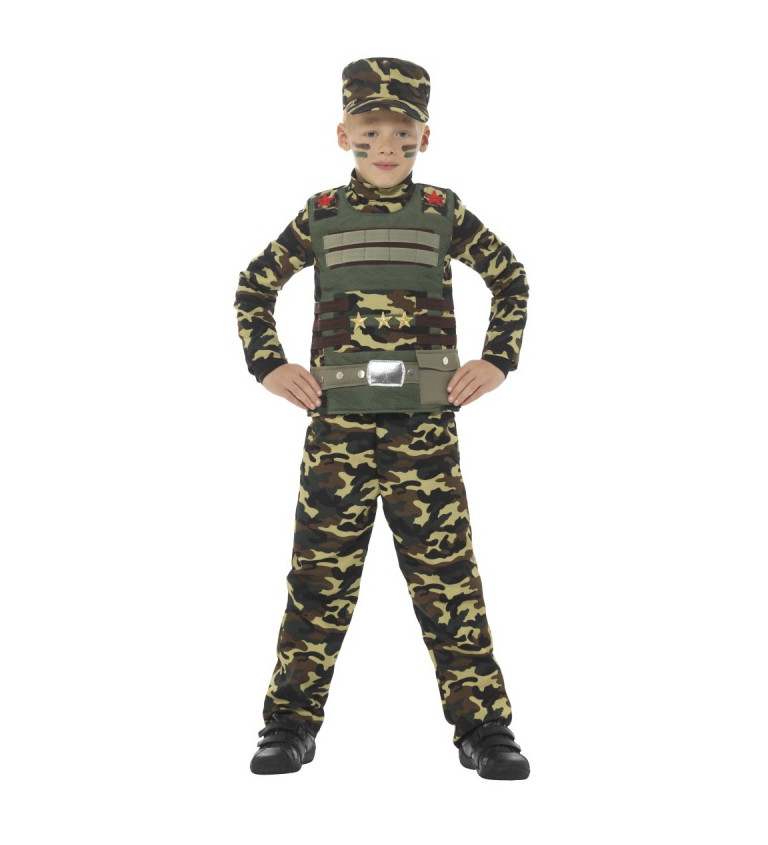 Gyermek jelmez - katona