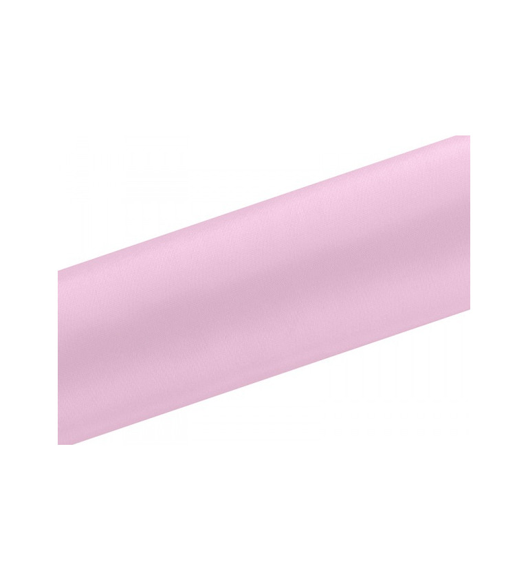 Egyszínű szatén - világos rózsaszín
