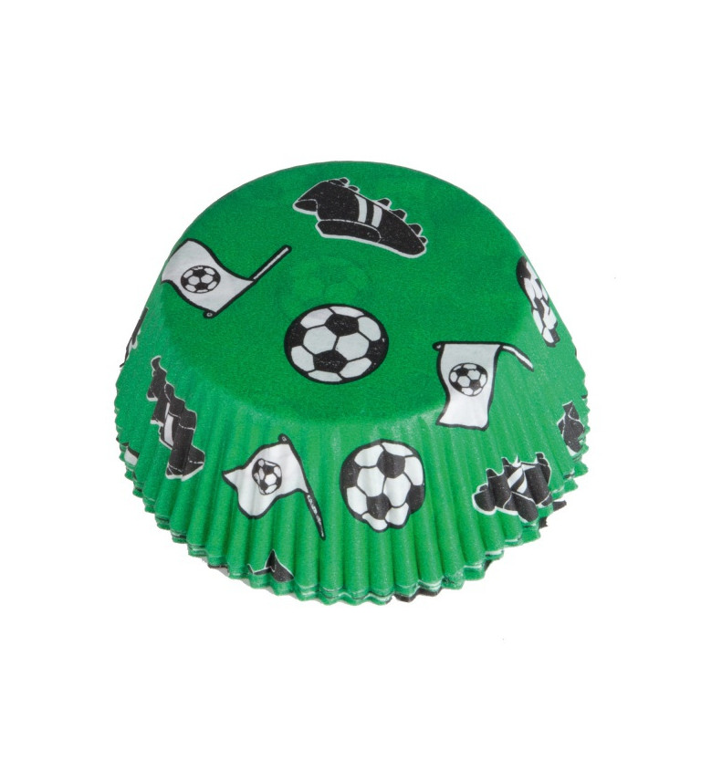 Cupcake sütemények - foci