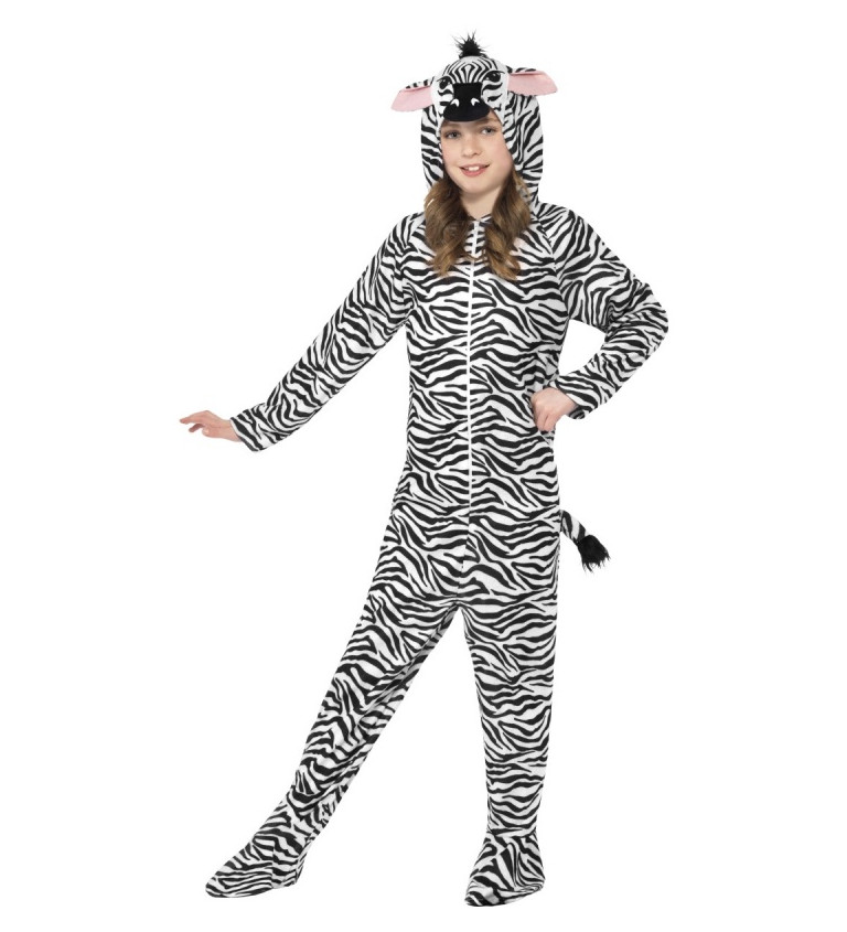Gyermek állatos jelmez  - Zebra
