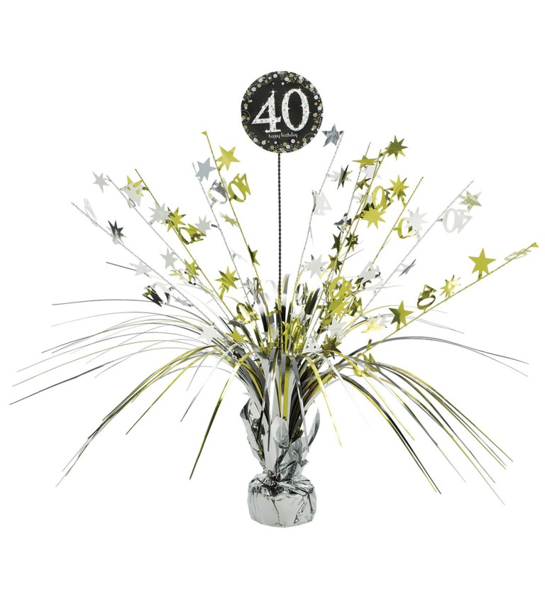 Születésnapi dekoráció - szökőkút 40