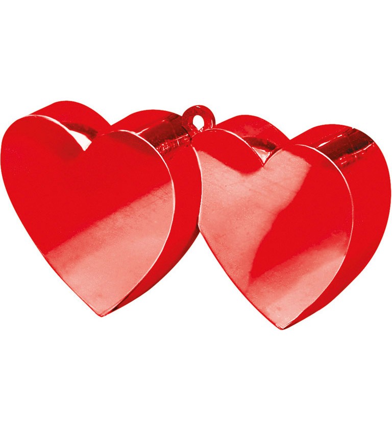 Léggömb súlyok - piros szívek