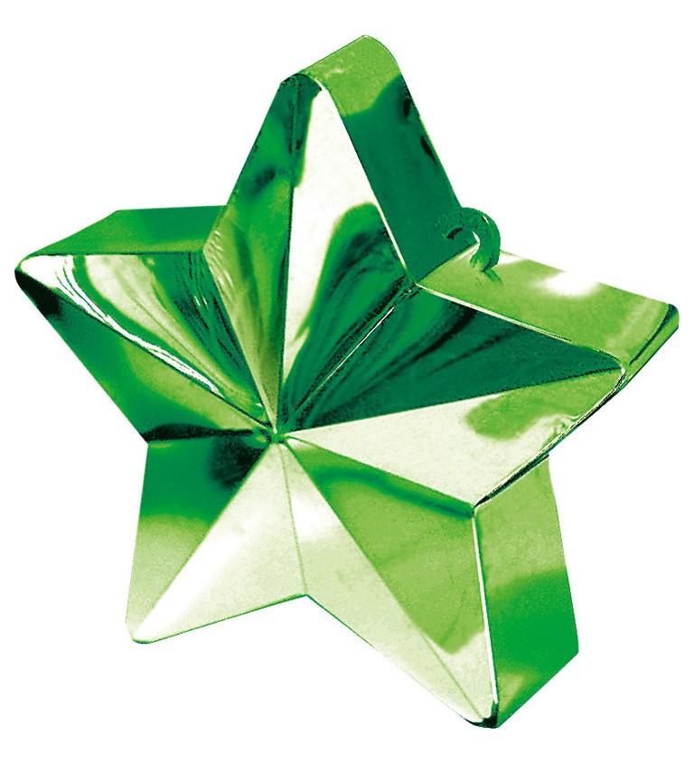 Léggömb súlyok - zöld csillag