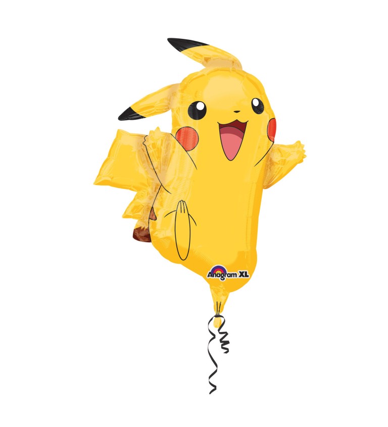 Fólia léggömb - Pikachu