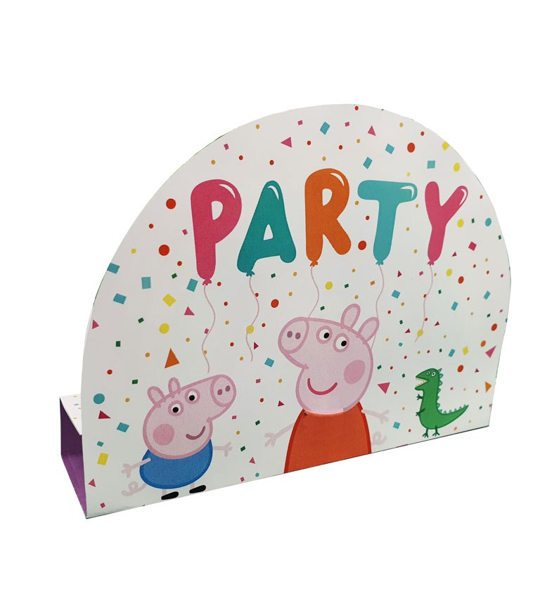 Peppa Pig papír party meghívók