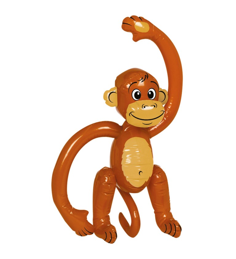 Fólia léggömb majom