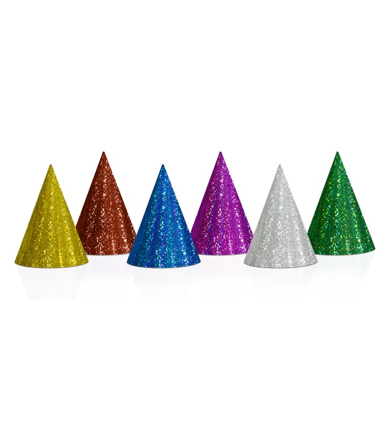 Holografikus party kalapok színkeveréke