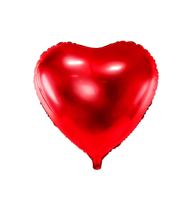Fólia léggömb Piros szív