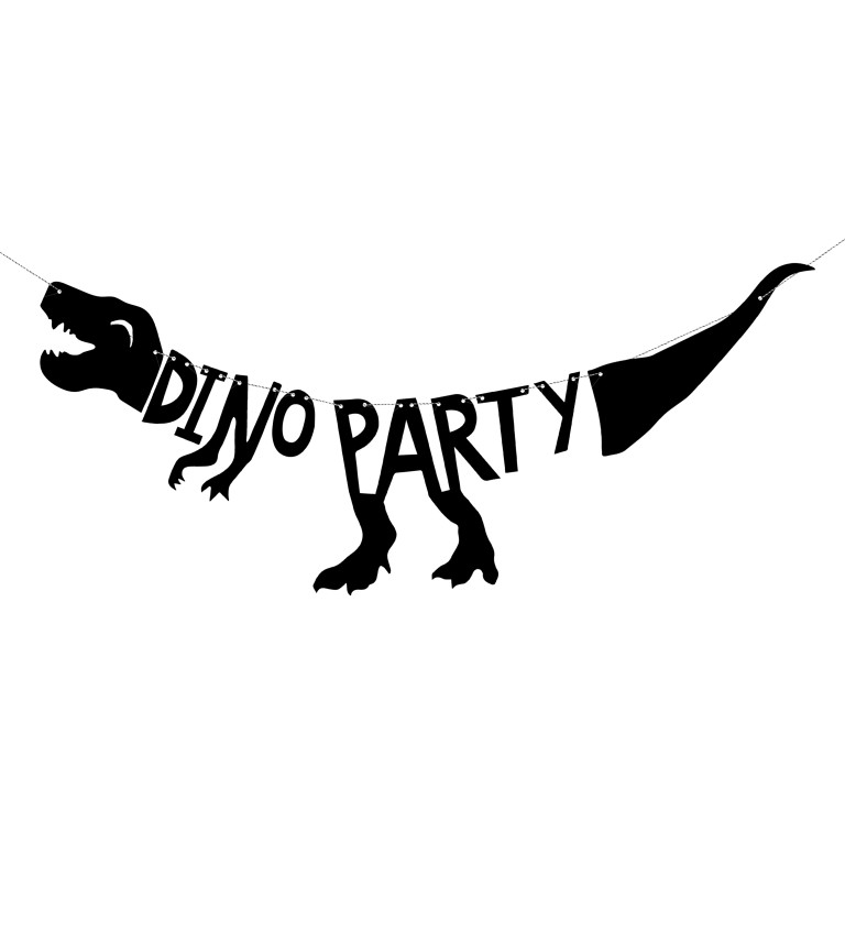 Garland Dino Party