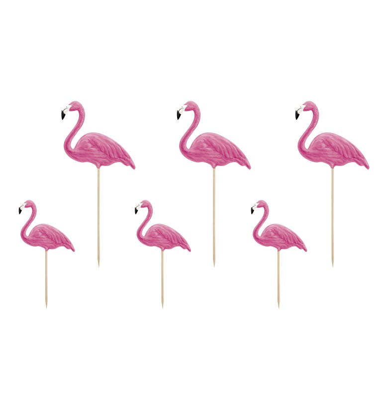 Nyársak flamingóval
