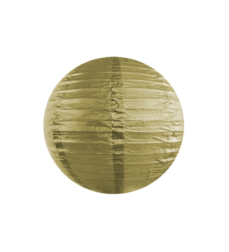 Arany lámpás - gömb 25 cm