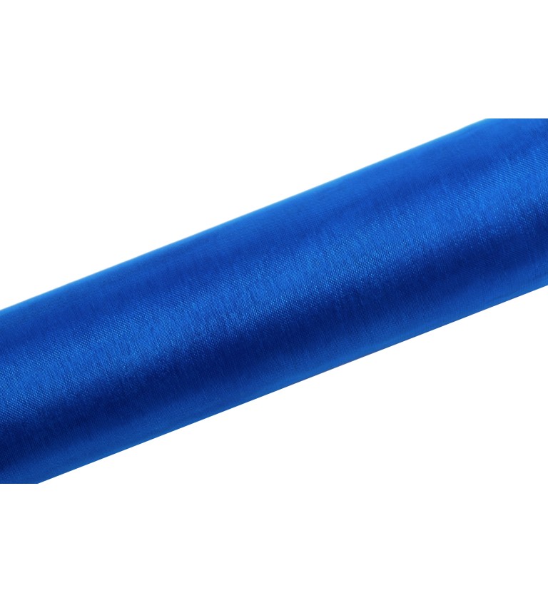 Sötét türkiz dekoratív organza