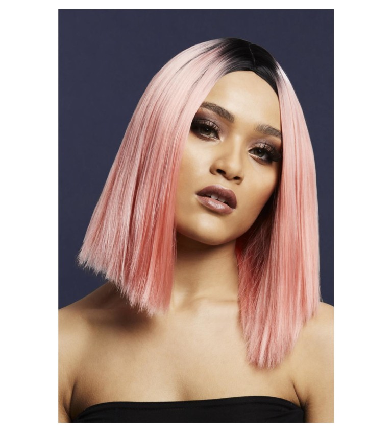 Kylie paróka - világos rózsaszín