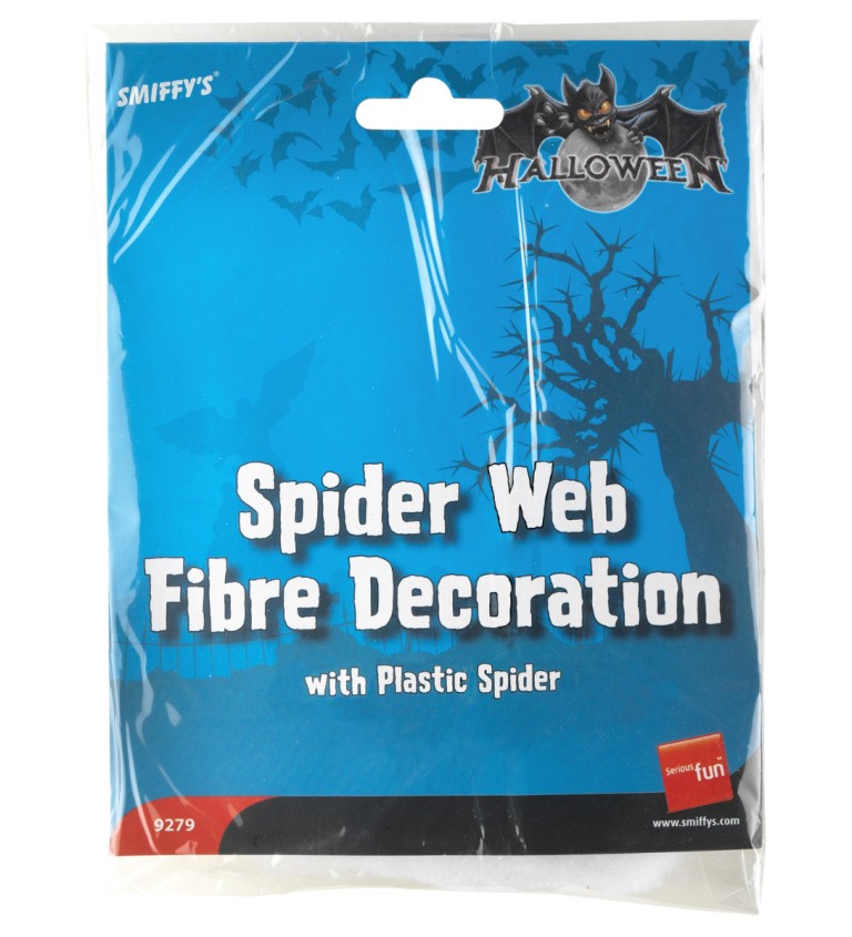 Dekoráció - Pókháló pókkal