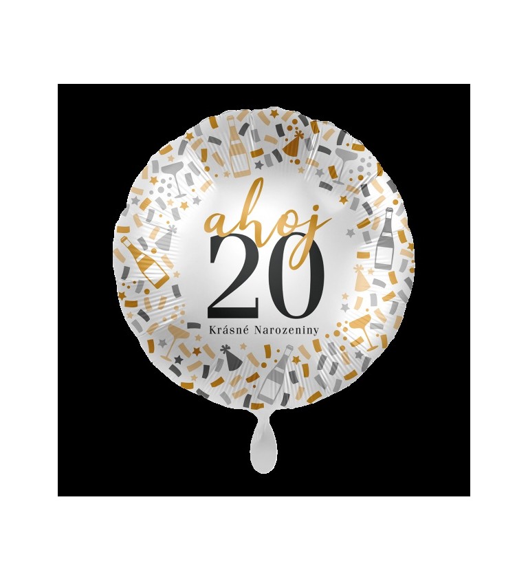 Léggömb– AHOJ 20 gyönyörű születésnapot